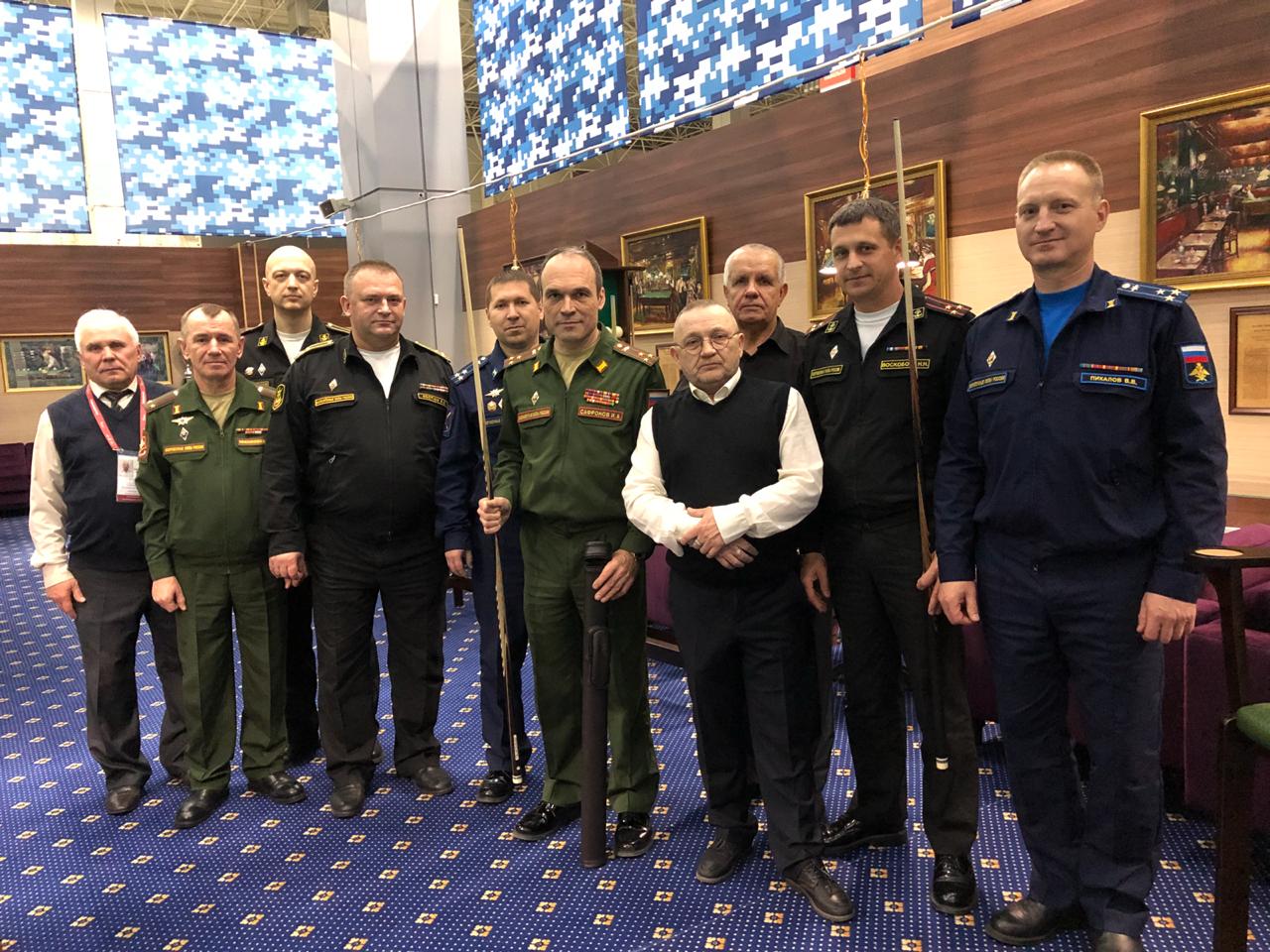 УЧАСТНИКИ ТУРНИРА ПО БИЛЬЯРДУ