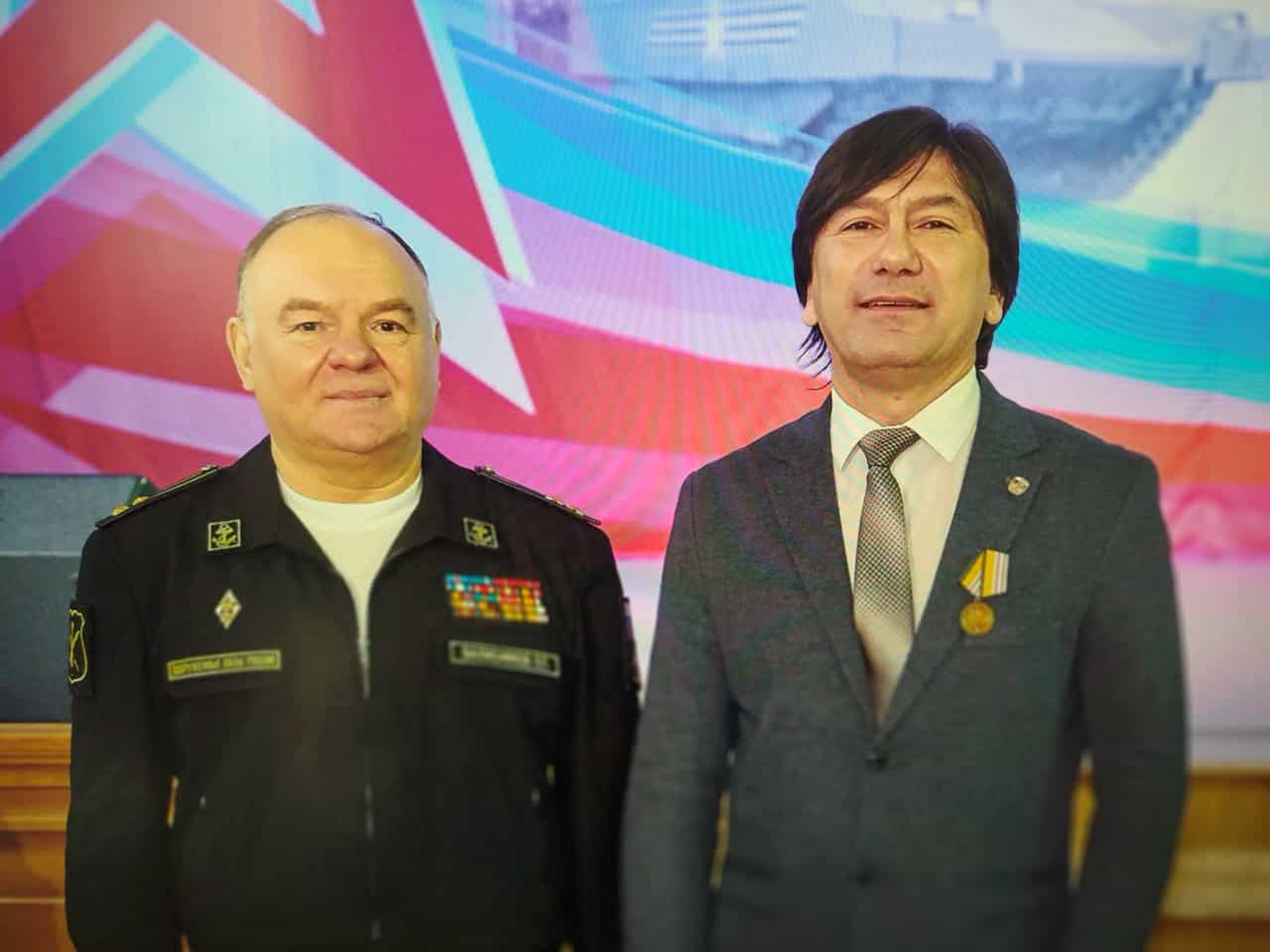 Ян Березкин награжден медалью «Генерал-майор Александр Александров»