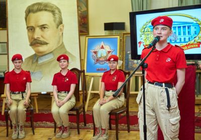 Юнармейцы в ЦДРА