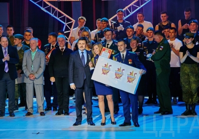 Награждение лауреатов XII Всероссийского фестиваля «Катюша»