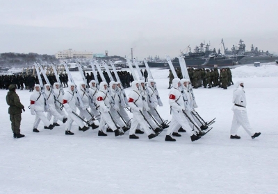 парад к 23 февраля, Североморск