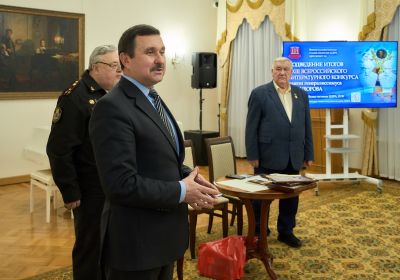 В ЦДРА НАГРАДИЛИ ЛАУРЕАТОВ И ДИПЛОМАНТОВ 23-ГО ВСЕРОССИЙСКОГО ЛИТЕРАТУРНОГО КОНКУРСА ИМЕНИ А.В. СУВОРОВА
