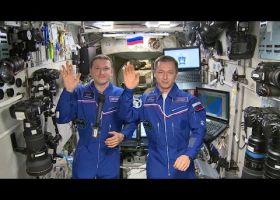 Российские космонавты поздравили Военную академию РВСН с 200-летним юбилеем